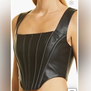 Staud leather corset 4 Alice